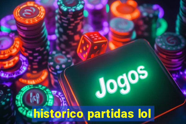 historico partidas lol